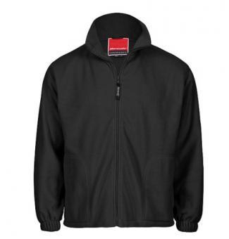 Full Zip Active Fleece Jacket schwarz | L
