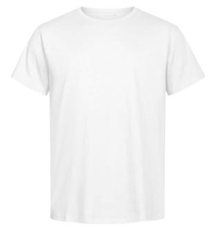 Übergröße Organic T-Shirt bis 8XL White | XL