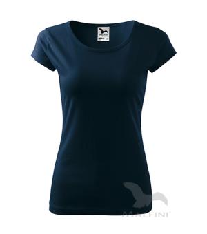 Pure T-shirt Damen marineblau | M