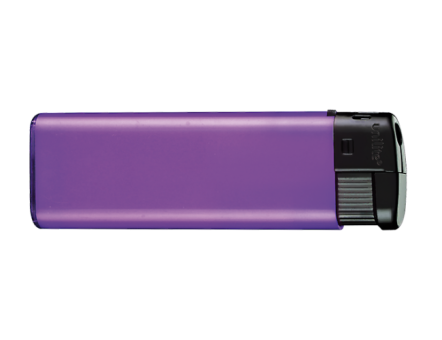 Elektronik-Feuerzeug "NEON" einseitig bedruckt lila