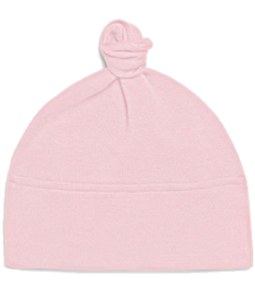 Babymütze powder pink | uni